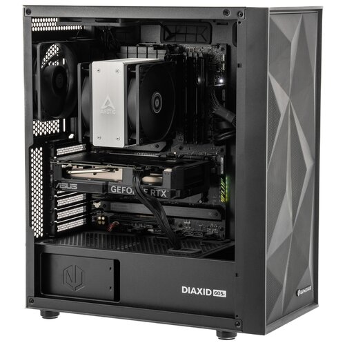 Komputer MAD DOG DIAXID605F-I09WB16WH i5-12400F 16GB RAM 1TB SSD GeForce RTX4060 DLSS 3 Wi-Fi Windows 11 Home