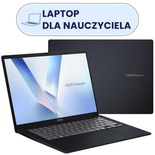 Laptop ASUS VivoBook 14  X1407QA-LY034W 14" IPS Snapdragon X X1-26-100 16GB RAM 512GB SSD Windows 11 Home, Funkcje AI