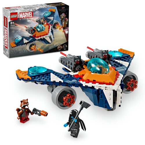 LEGO 76278 Marvel Warbird Rocketa vs. Ronan