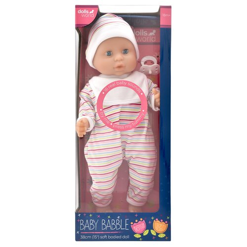 Lalka DOLLS WORLD Baby Babble 016-78350