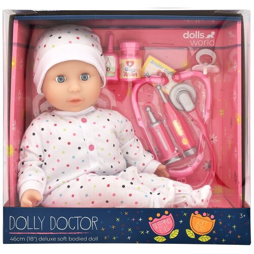 Lalka DOLLS WORLD Dolly Doctor 016-78502