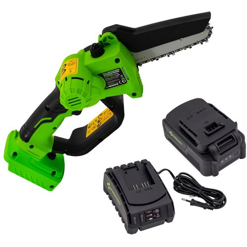 Piła akumulatorowa GREENSO UAO009 + Ładowarka UAO003 + Akumulator UAO002 4.0Ah