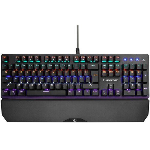 Klawiatura RAMPAGE KB-R86 Umbra Red Switch Czarny