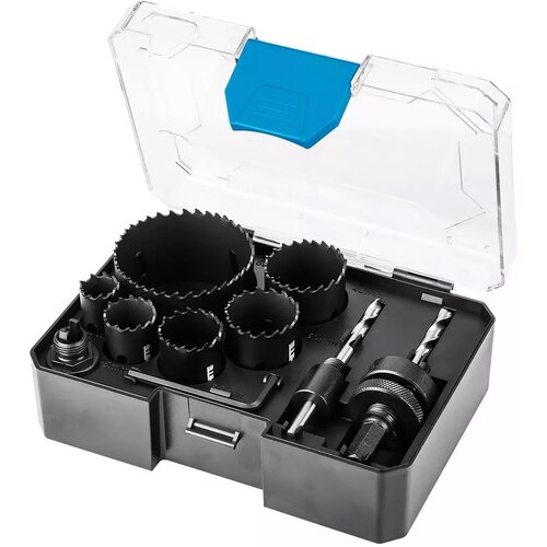 Zestaw otwornic GRAPHITE 57H921 (9 elementów)