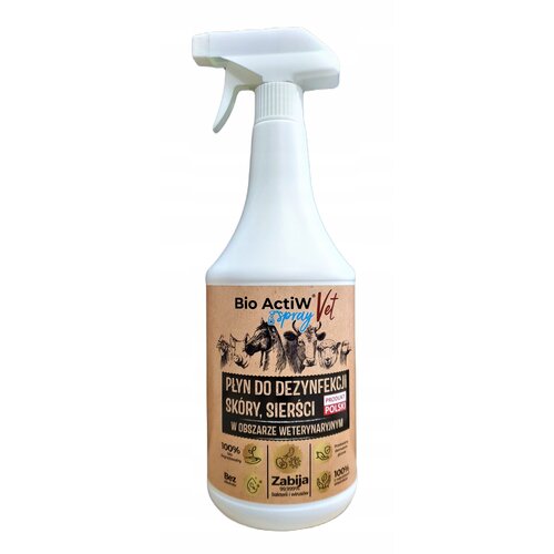 Płyn do dezynfekcji BIO ACTIW Vet 1000 ml