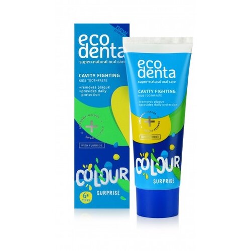 Pasta do zębów ECODENTA Colour Suprise 75 ml