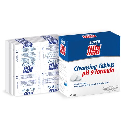 Tabletki do czyszczenia protez FITTYDENT Super (32 szt.)