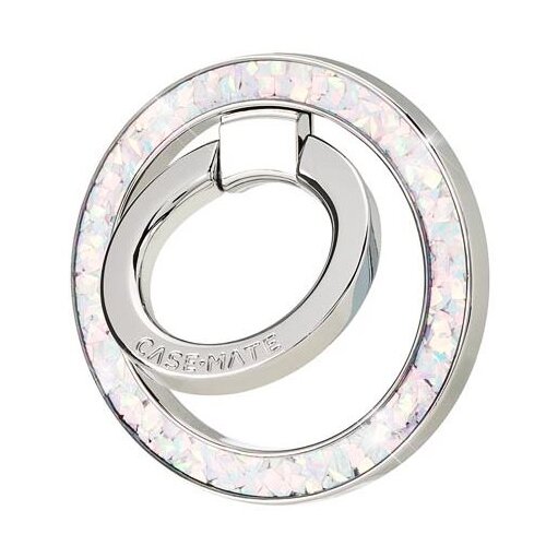 Uchwyt i podstawka CASE-MATE Magnetic Ring Stand MagSafe Srebrny