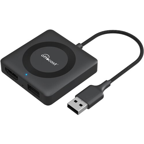 Adapter OTTOCAST CA361-C4 Bezprzewodowy CarPlay Android Auto Czarny
