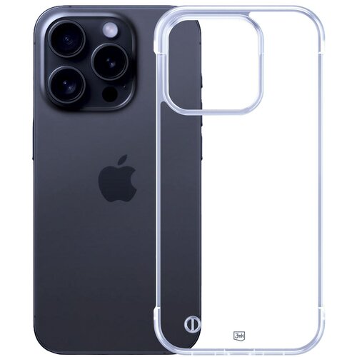 Etui 3MK Just20g Clear Case do Apple iPhone 14 Pro Max Transparentny