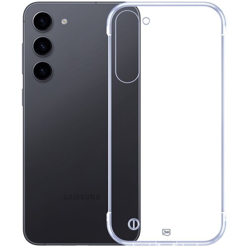 Etui 3MK Just20g Clear Case do Samsung Galaxy S23 5G Transparentny