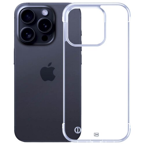 Etui 3MK Just20g Clear Case do Apple iPhone 16 Pro Max Transparentny