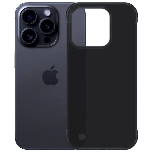 Etui 3MK Just20g Matt Case do Apple iPhone 16 Pro Max Czarny