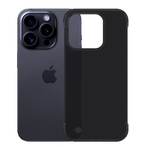 Etui 3MK Just20g Matt Case do Apple iPhone 15 Pro Czarny