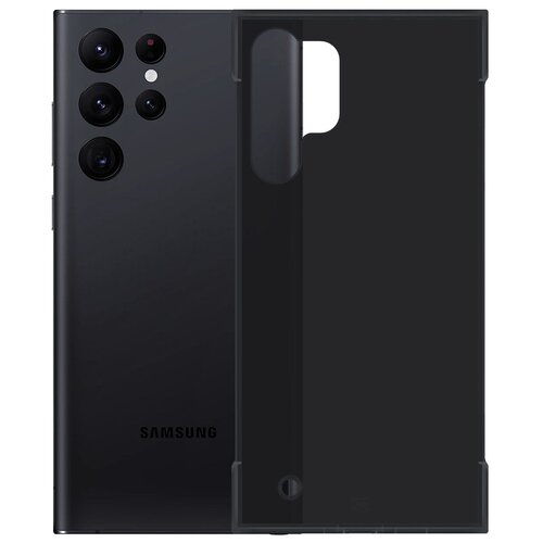 Etui 3MK Just20g Matt Case do Samsung Galaxy S23 Ultra Czarny