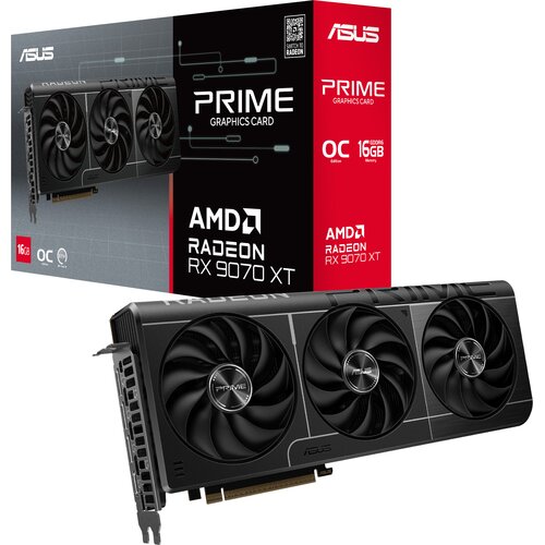 Karta graficzna ASUS Prime Radeon RX 9070 XT OC 16GB