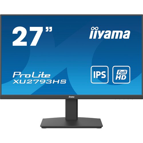 Monitor IIYAMA ProLite XU2793HS-B7 27" 1920x1080px IPS 100Hz 1 ms [MPRT]