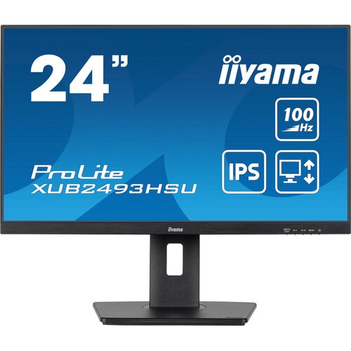 Monitor IIYAMA ProLite XUB2493HSU-B7 23.8" 1920x1080px IPS 100Hz 1 ms [MPRT]