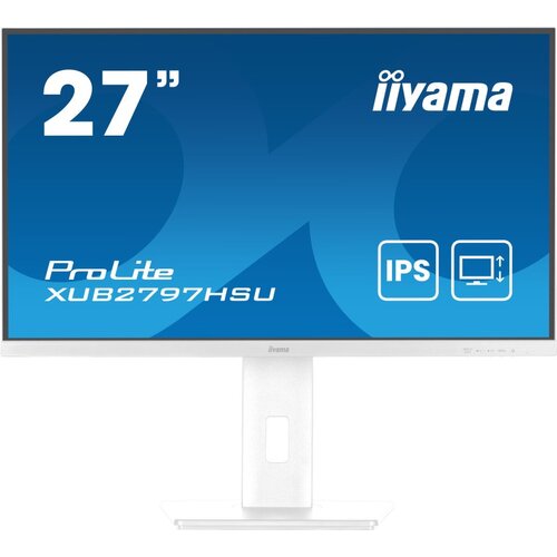 Monitor IIYAMA ProLite XUB2797HSU-W2 27" 1920x1080px IPS 100Hz 1ms
