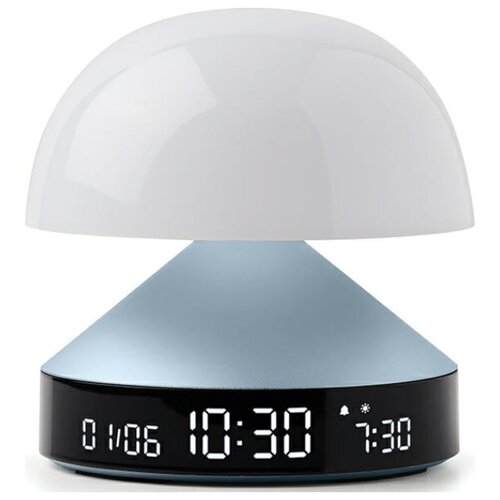 Budzik z lampką LEXON Mina Sunrise LR153LB1 Jasnoniebieski