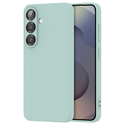 Etui CRONG Color Cover do Samsung Galaxy S25 Jasnozielony