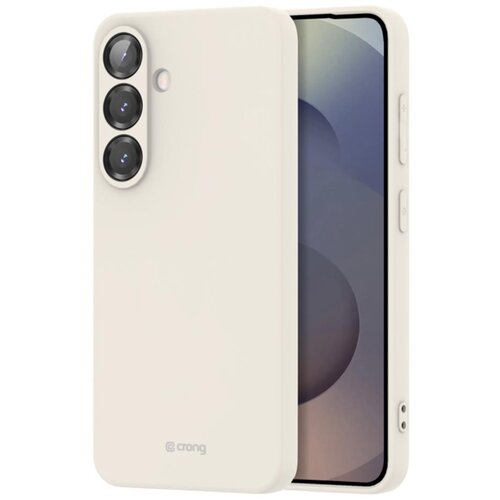 Etui CRONG Color Cover do Samsung Galaxy S25 Jasno-beżowy