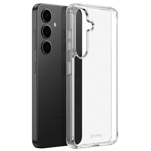 Etui CRONG Crystal Shield Cover do Samsung Galaxy S25+ Przezroczysty