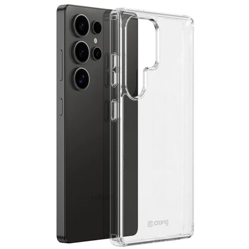 Etui CRONG Crystal Shield Cover do Samsung Galaxy S25 Ultra Przezroczysty