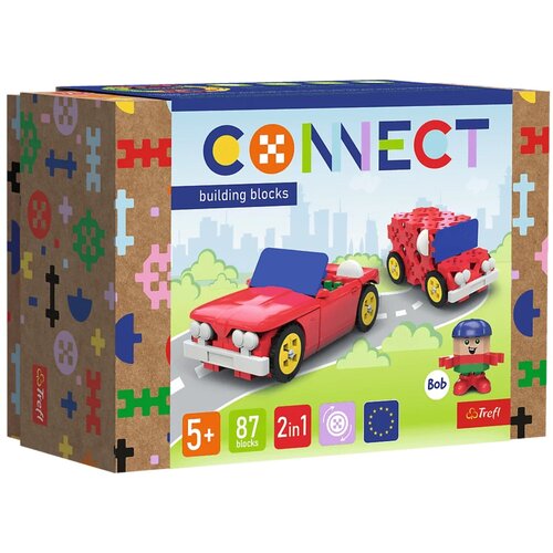 Klocki elastyczne TREFL Connect Cabriolet 61970