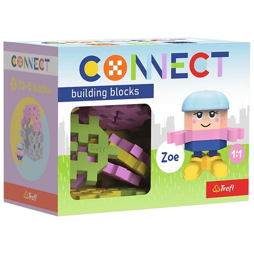 Klocki plastikowe TREFL Connect Pocket Girl Zoe 61980