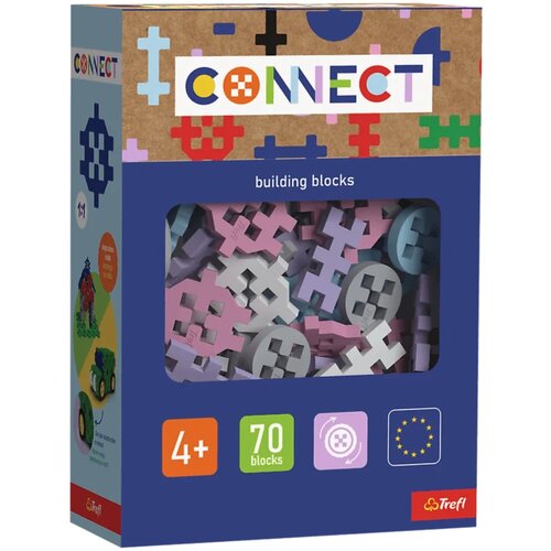 Klocki plastikowe TREFL Connect Basic Girl 61982