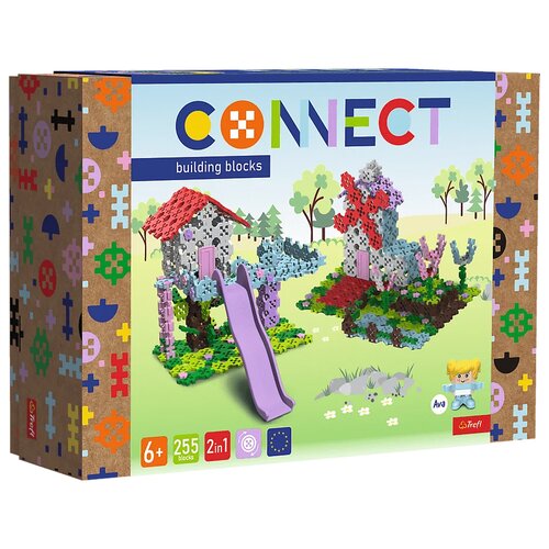 Klocki plastikowe TREFL Connect 2w1 Domek na drzewie / Wiatrak 61978