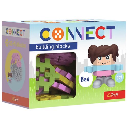 Klocki plastikowe TREFL Connect Pocket Girl Bea 62004
