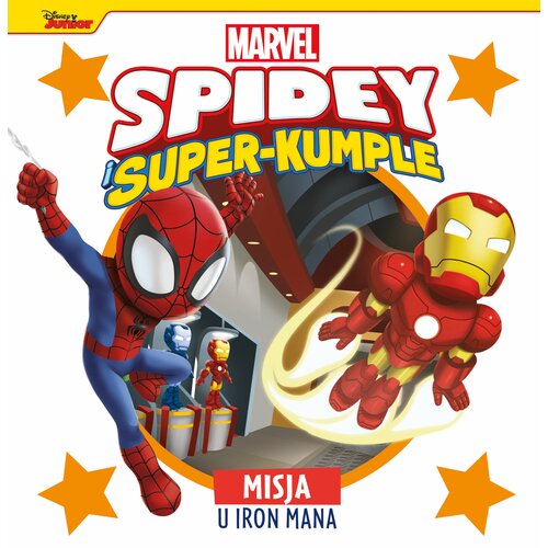 Książka Marvel Misja u Iron Mana Spidey i Super-kumple (twarda okładka)
