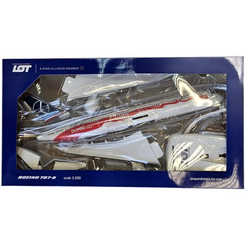 Samolot HERPA Snap-Fit Wings Boeing 787-9 LOT Dumni z Niepodległości Polski 613781