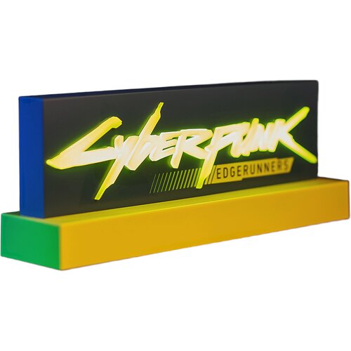 Lampka LED NEAMEDIA ICONS Cyberpunk Edgerunners Logo 22cm Czarno-żółty