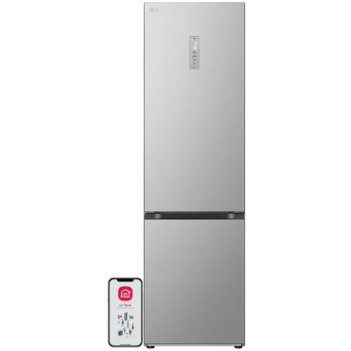 Lodówka LG GBV5250CPY AI No Frost 203cm Srebrna