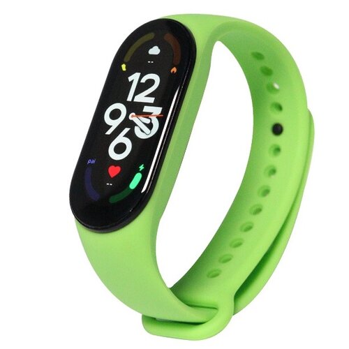 Pasek DEVIA Deluxe Sport do Xiaomi Mi Band 5/Mi Band 6/Mi Band 7 Zielony