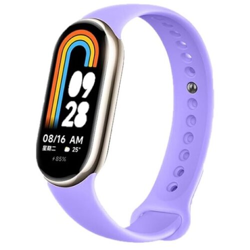 Pasek DEVIA Deluxe Sport do Xiaomi Mi Band 8/9 Lawendowy