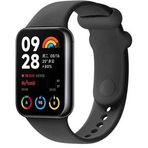 Pasek DEVIA Deluxe Sport do Xiaomi Mi Band 8 Pro/Redmi Watch 4 Czarny
