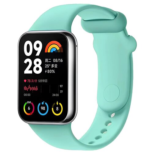 Pasek DEVIA Deluxe Sport do Xiaomi Mi Band 8 Pro/Redmi Watch 4 Miętowy