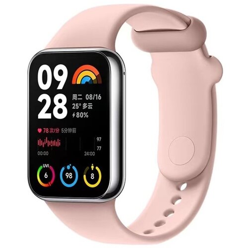 Pasek DEVIA Deluxe Sport do Xiaomi Mi Band 8 Pro/Redmi Watch 4 Pastelowy Róż