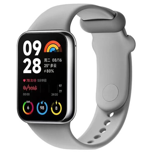 Pasek DEVIA Deluxe Sport do Xiaomi Mi Band 8 Pro/Redmi Watch 4 Szary