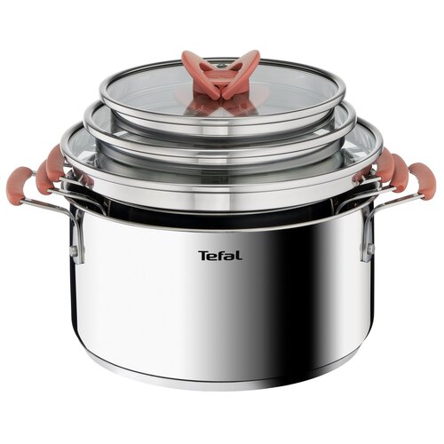Zestaw garnków TEFAL Opti Space G720S674 (6 elementów)