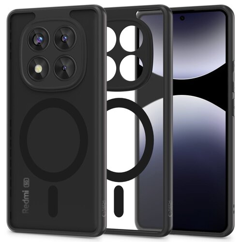 Etui TECH-PROTECT Magmat Magsafe Xiaomi Redmi Note 14 Pro 5G/Poco X7 5G Czarny Mat