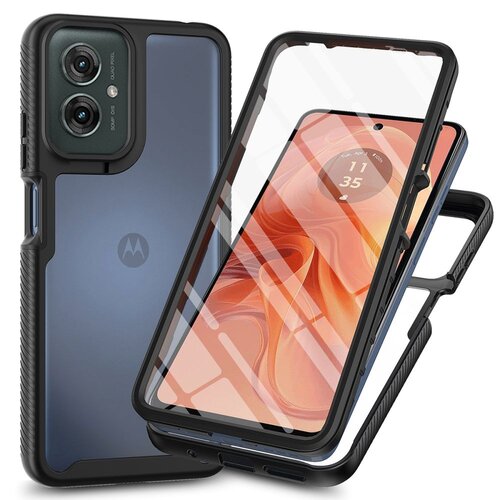 Etui TECH-PROTECT Defense do Motorola Moto G55 5G Czarny