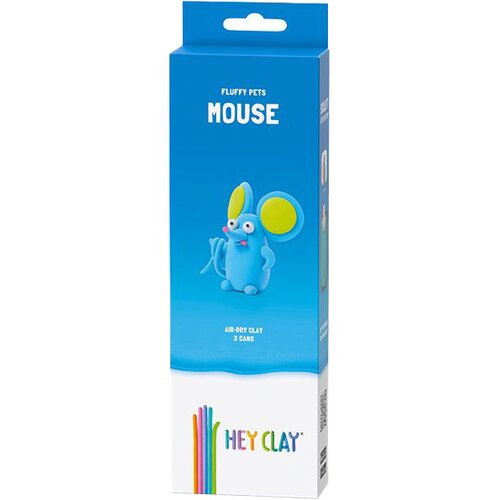 Masa plastyczna HEY CLAY Fluffy Pets Mysz HCL30116CEE