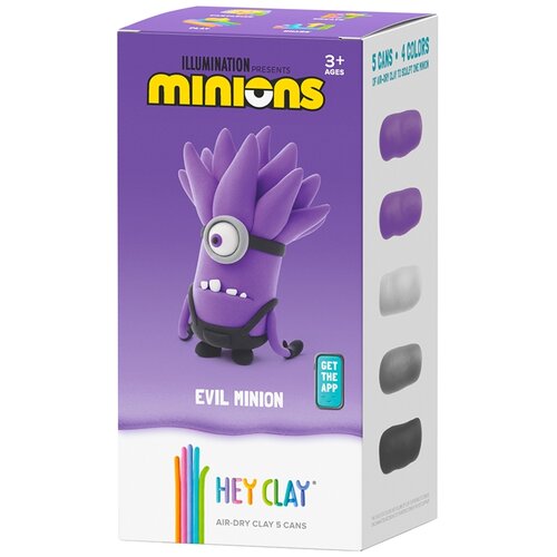 Masa plastyczna HEY CLAY Minionki Evil Minion HCL50183