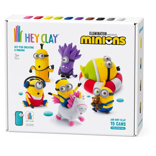 Masa plastyczna HEY CLAY Minionki HCL15026