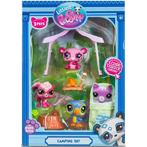 Zestaw figurek LITTLEST PET SHOP Zestaw kempingowy LPS00574